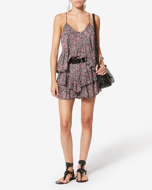 Isabel Marant Red Jocadia Shorts