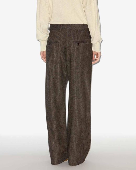 Isabel Marant Brown Lisetta Pants