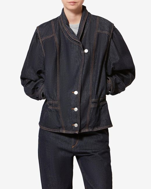 Isabel Marant Blue Dolie Jacket