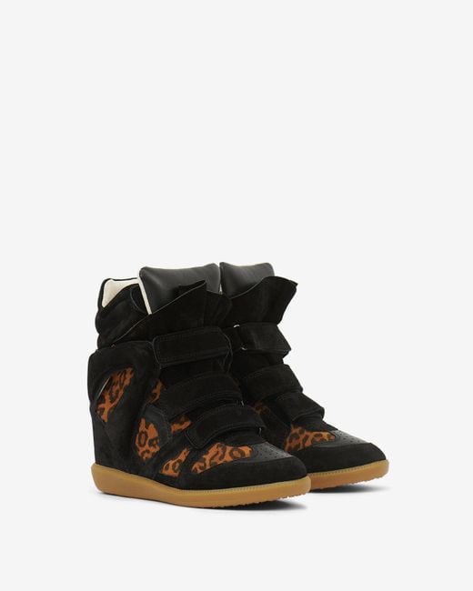 Isabel Marant Black Bekett Sneakers