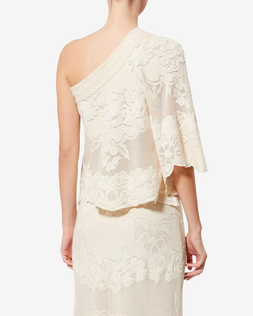 Isabel Marant White Shilo Top