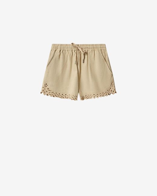 Isabel Marant White Balyme Shorts