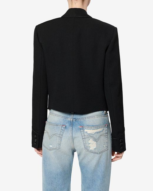 Isabel Marant Black Pialena Wool Jacket