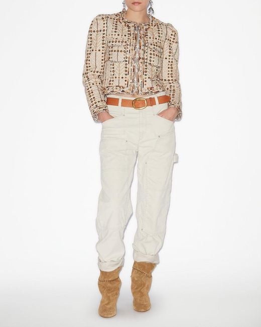Isabel Marant Natural Christy Jacket