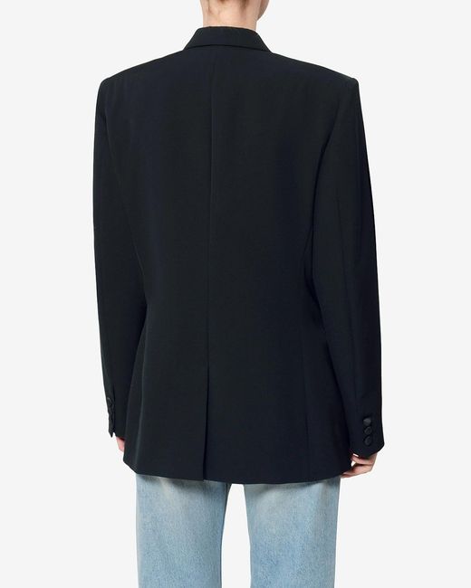 Isabel Marant Black Ranyae Wool Jacket