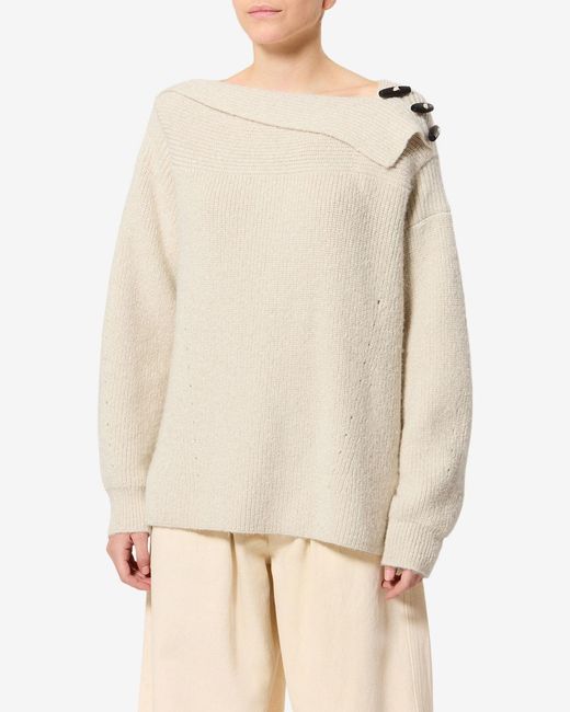 Isabel Marant White Thais Pullover