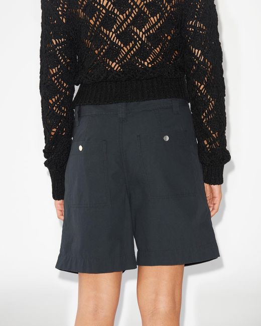 Isabel Marant Blue Kynan Shorts