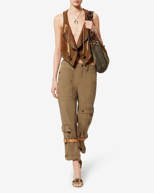 Isabel Marant Natural Brinda Pants