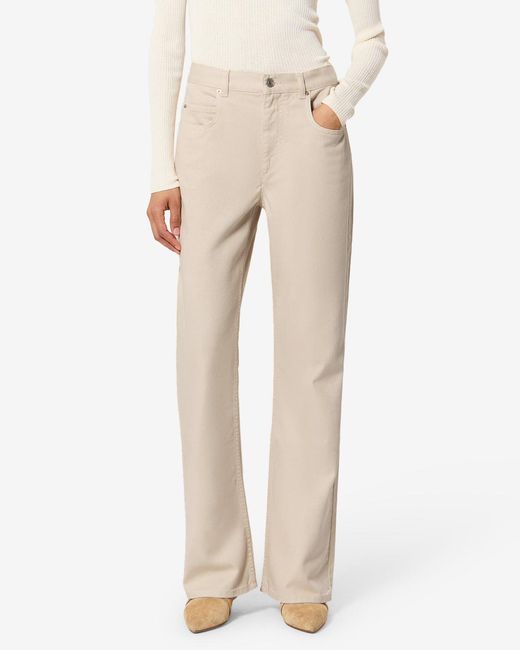 Isabel Marant White Belvira Jeans
