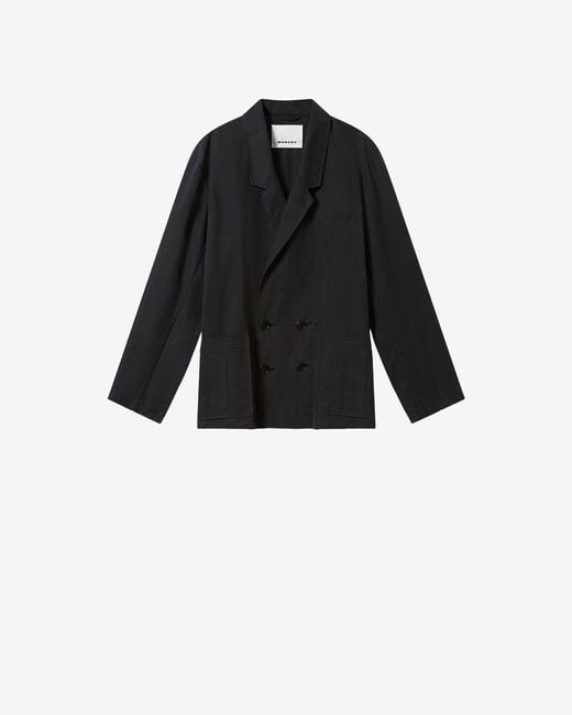 Isabel Marant Black Yhann Jacket for men