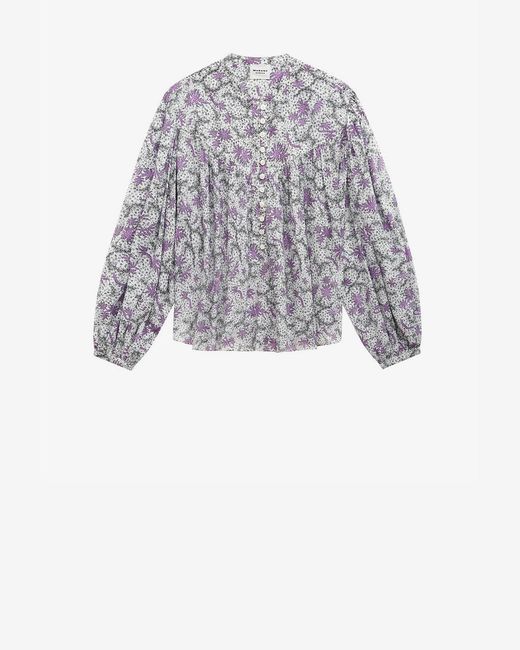 Isabel Marant Gray Salika Blouse