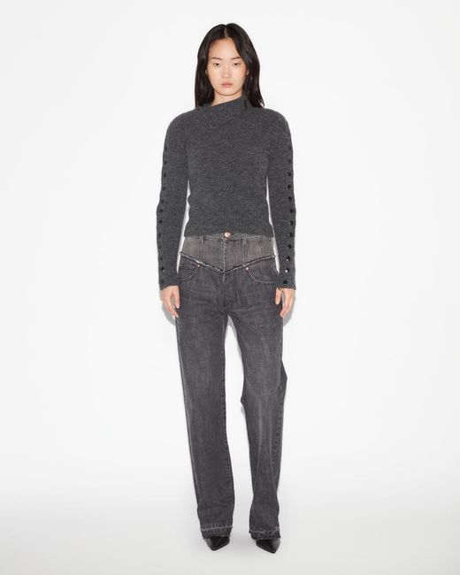 Isabel Marant Gray Noemie Pants