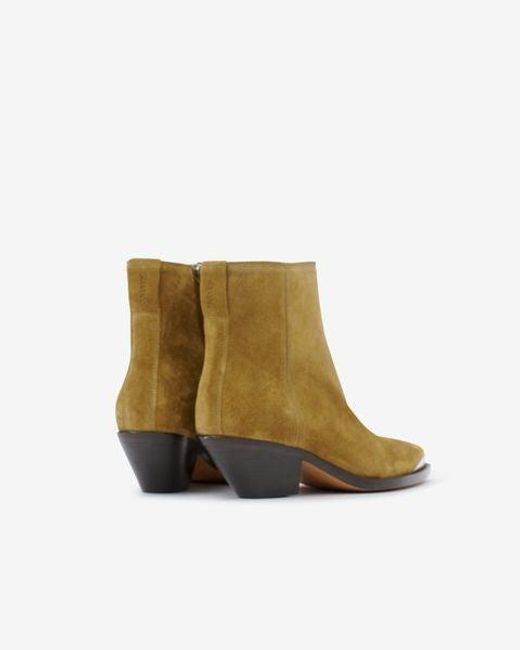 Isabel Marant White Adnae Low Boots