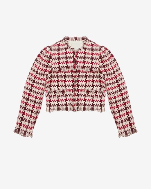 Isabel Marant Red Amelio Jacket