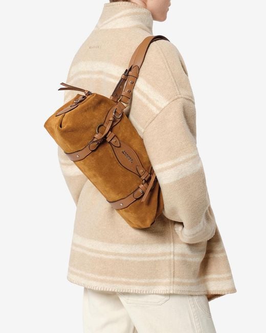 Isabel Marant Brown Tilpa Mini Suede Bag