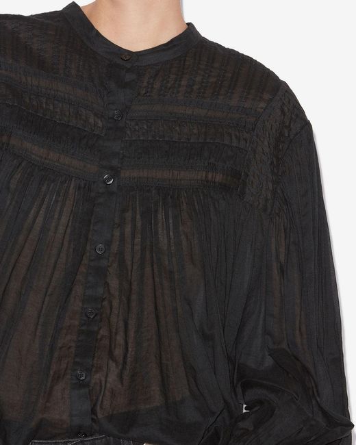 Isabel Marant Black Plalia Blouse