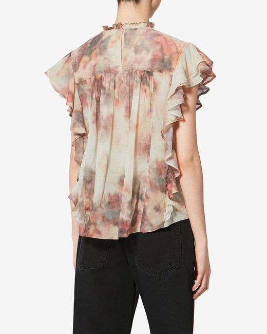Isabel Marant White Dalyane Top
