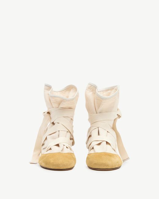 Isabel Marant Natural Letiz Boots