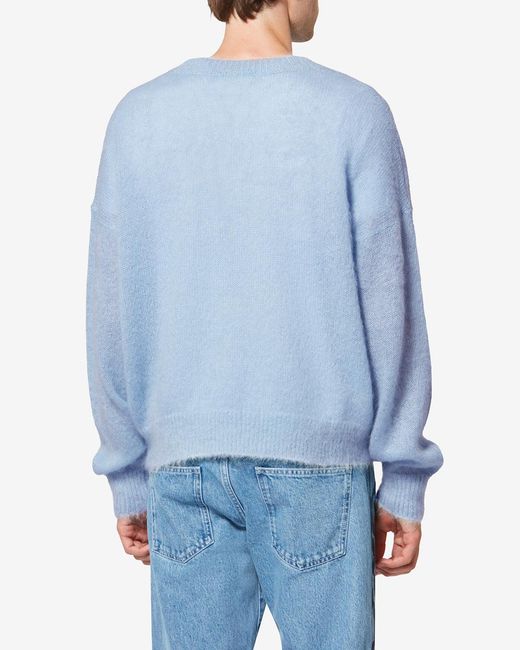 Isabel Marant Blue Drany Sweater for men