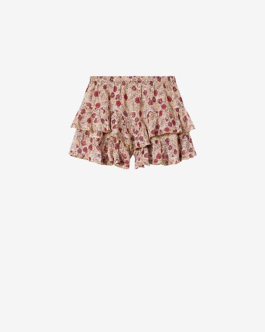 Isabel Marant White Jocadia Shorts