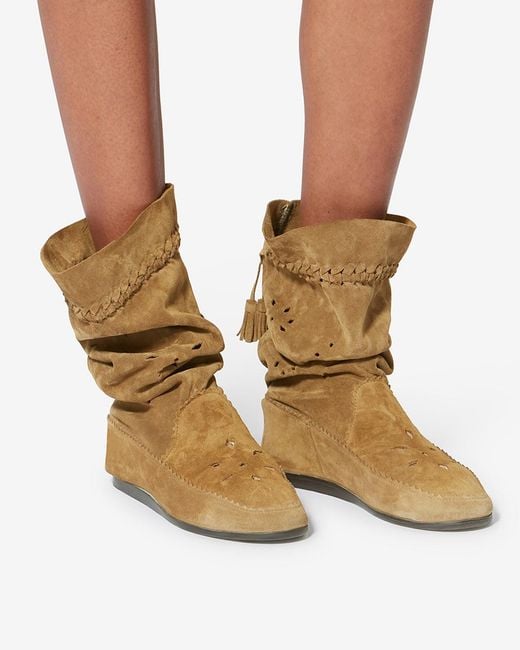 Isabel Marant Metallic Welky Boots