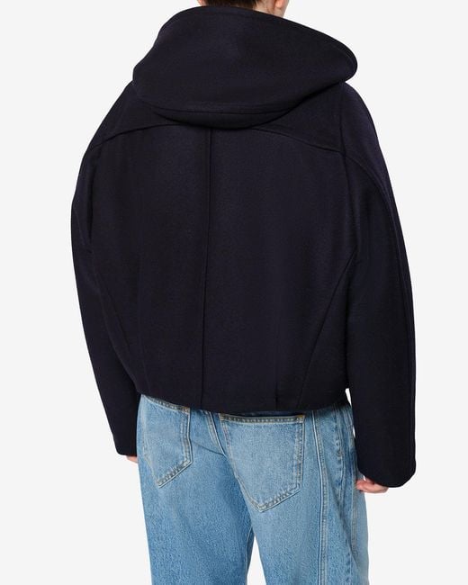 Isabel Marant Blue Trixie Coat
