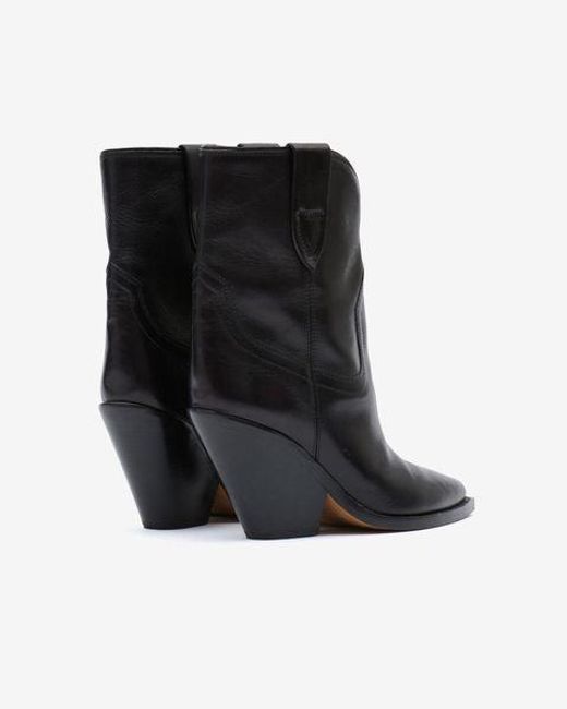 Isabel Marant Black Leyane Ankle Boots