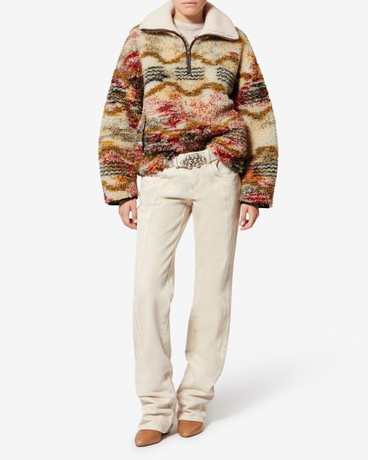 Isabel Marant Natural Marner Coat