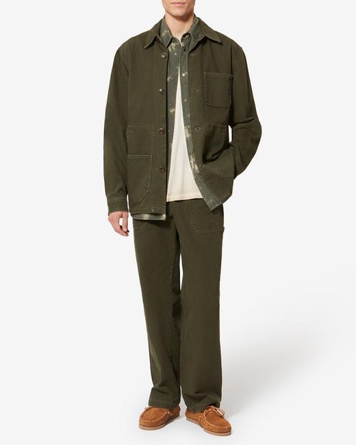 Isabel Marant Green Ardy Jacket for men