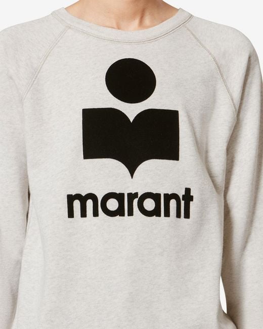 Isabel Marant White Milly Sweatshirt