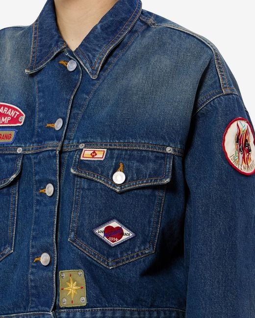 Isabel Marant Blue Demia Jacket