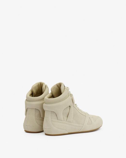 Isabel Marant White Sennyh High Sneakers for men