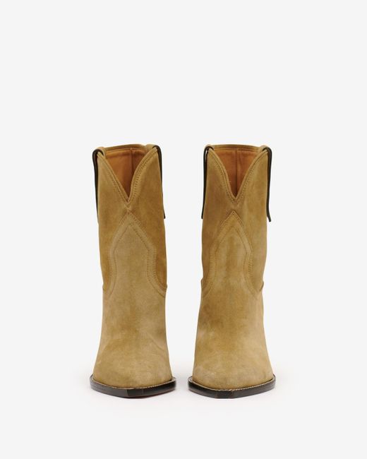 Isabel Marant White Leyane Boots