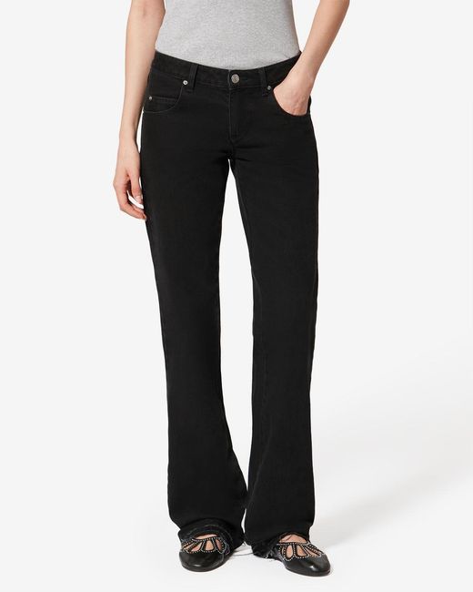 Isabel Marant Black Denala Pants