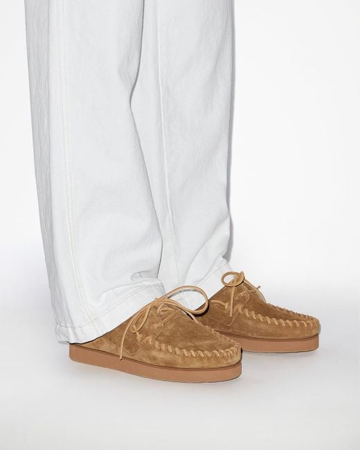 Isabel Marant Natural Fylan Loafers for men