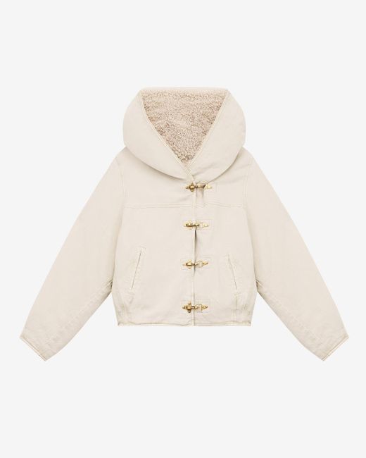 Isabel Marant Natural Biane Coat