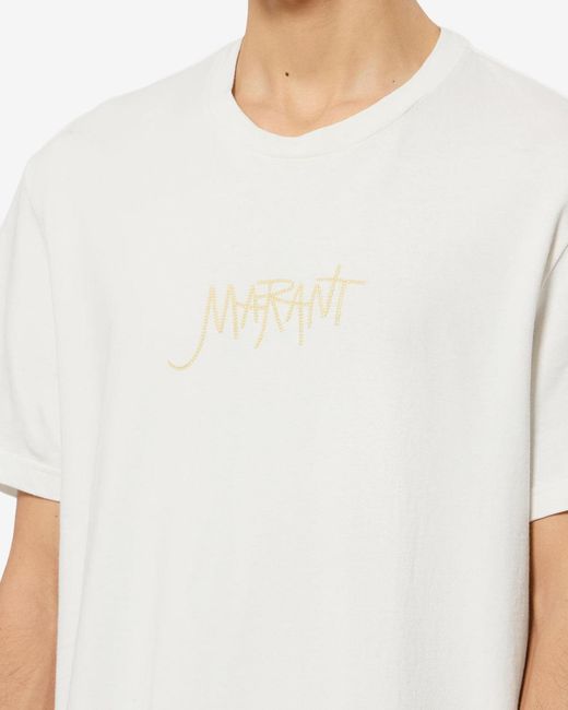 Isabel Marant White Honore Tee Shirt for men