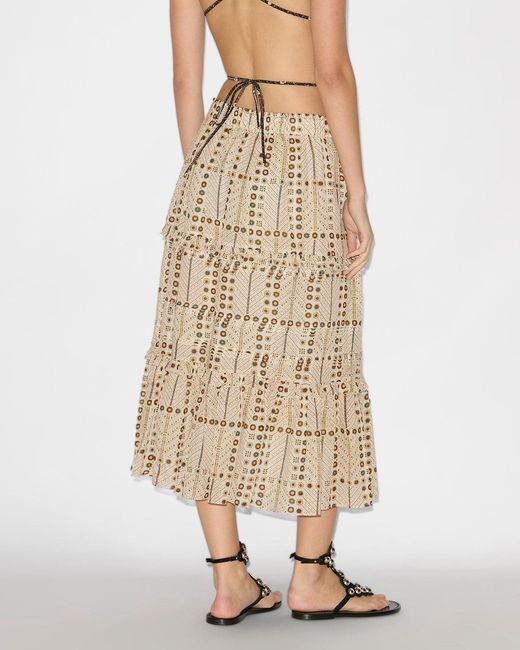 Isabel Marant Natural Diya Skirt