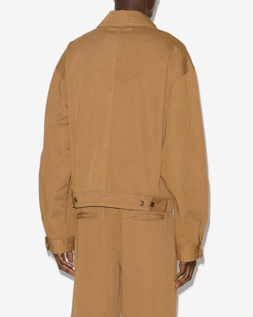 Giacca Forest di Isabel Marant in Brown da Uomo
