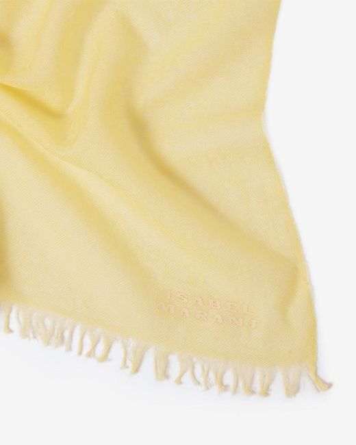 Sciarpa Alette di Isabel Marant in Yellow