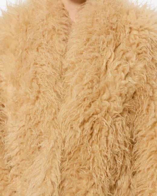 Isabel Marant White Mylae Coat
