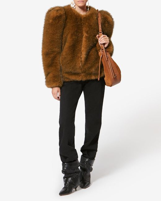 Isabel Marant Brown Bahria Coat