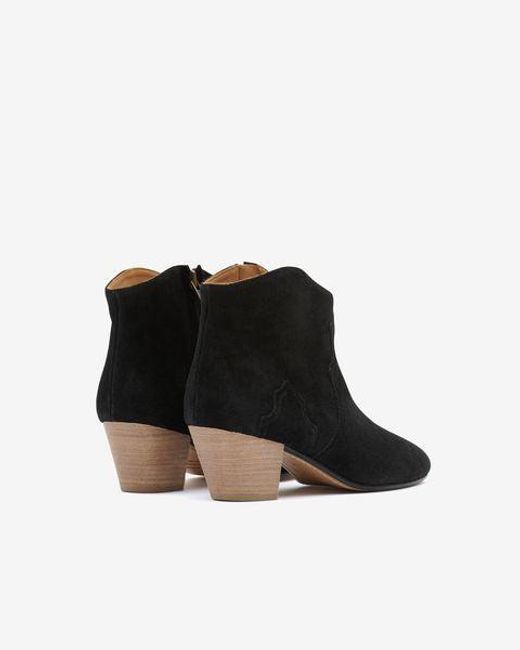 Isabel Marant Black Dicker Boots