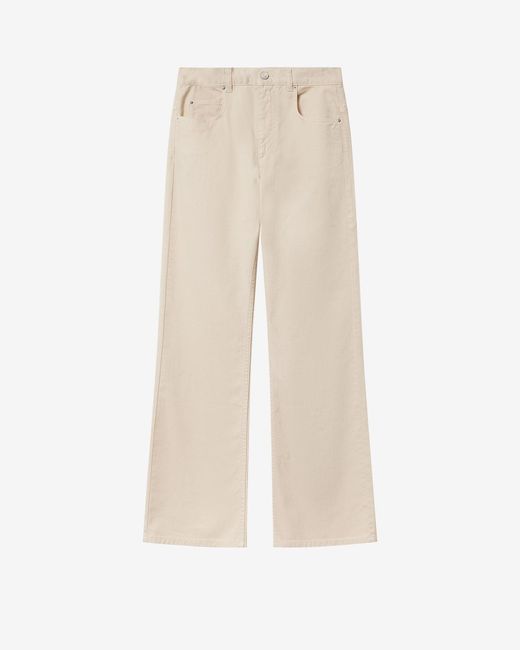 Isabel Marant White Belvira Jeans