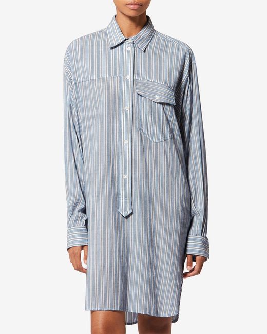 Robe Loriane Isabel Marant en coloris Blue