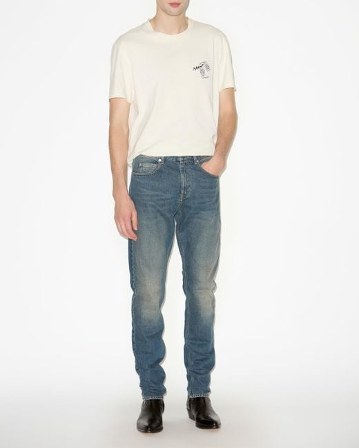 Isabel Marant Blue Jack Pants for men