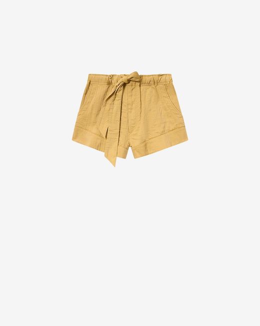 Isabel Marant White Birva Shorts