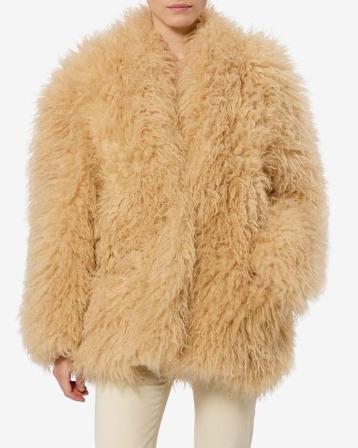 Isabel Marant White Mylae Coat