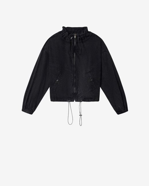 Isabel Marant Black Plume Jacket