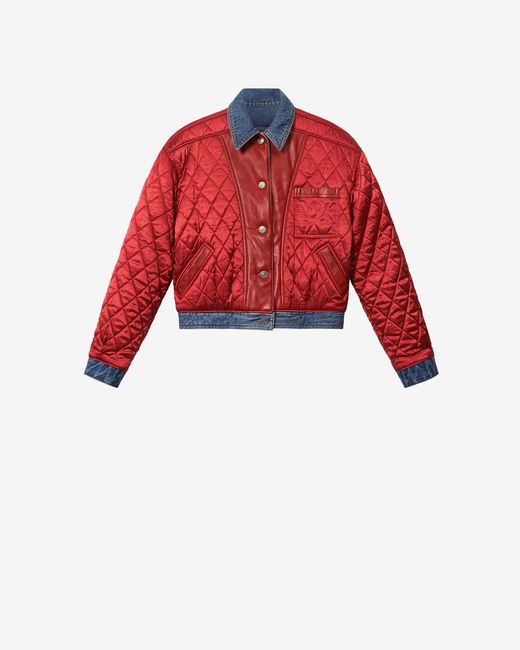 Isabel Marant Red Devyna Jacket
